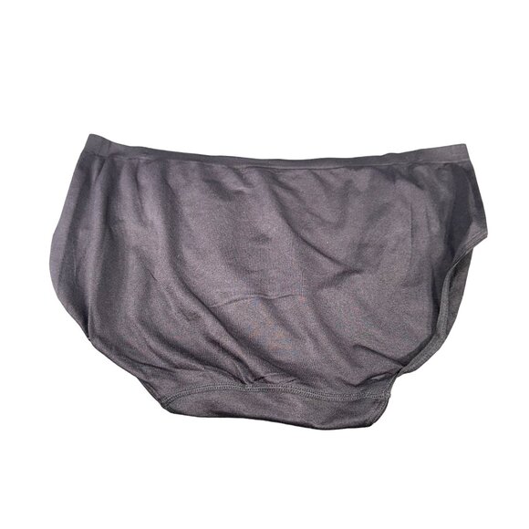 Jockey Women's Size XXL 9 Panty Hi Cut Smooth And Shine Black New With Tags - Picture 2 of 9